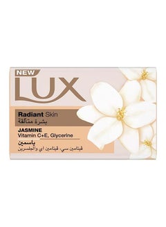 Lux Bar Soap For Radiant Skin, With Jasmine, Vitamin C, E, And Glycerine 120grams  - Image 1