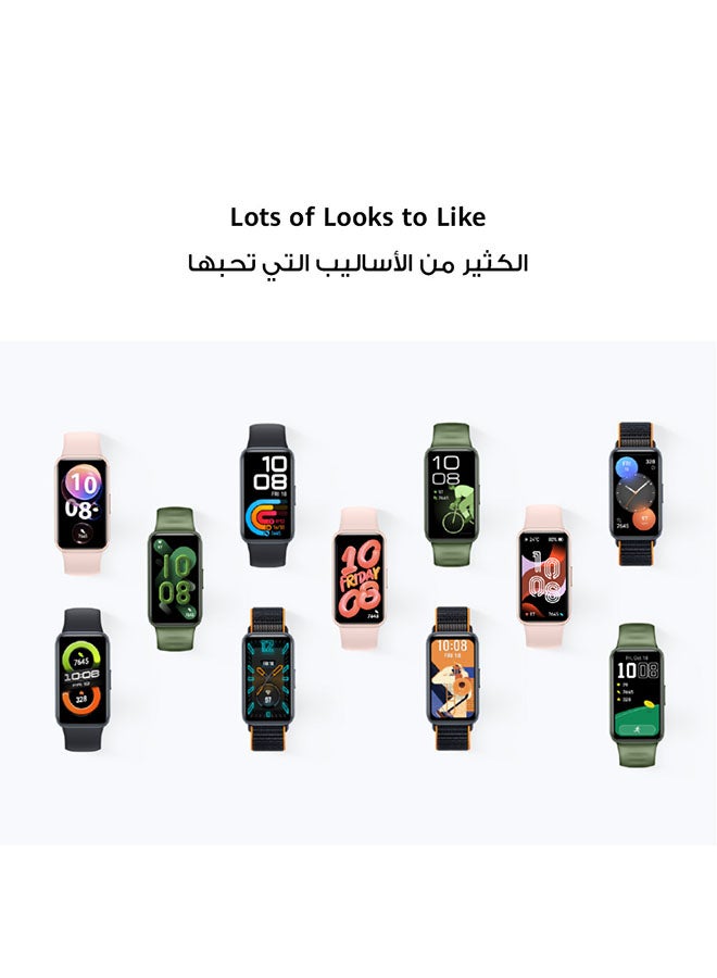 HUAWEI - Band 8 Smart Watch, Ultra-thin Design, Scientific Sleeping Tracking, Long Battery Life Sakura Pink - Image 1