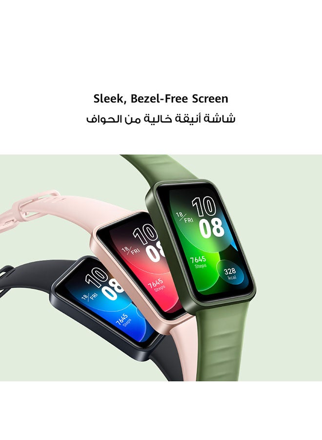 HUAWEI - Band 8 Smart Watch, Ultra-thin Design, Scientific Sleeping Tracking, Long Battery Life Sakura Pink - Image 1