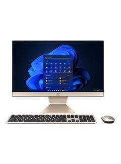 جهاز V222 الكل في واحد بشاشة FHD مقاس 21.5 بوصة ومعالج Celeron J4025 وذاكرة وصول عشوائي سعة 4 جيجابايت ومحرك أقراص SSD سعة 256 جيجابايت ونظام التشغيل Windows 11 Home وبطاقة رسومات Intel UHD 600 ولوحة مفاتيح وماوس لاسلكيين