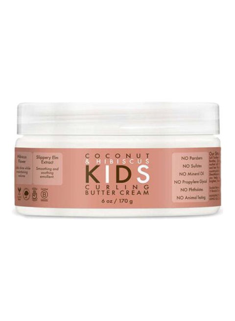 Coconut & Hibiscus Kids Curling Butter Cream white 170grams