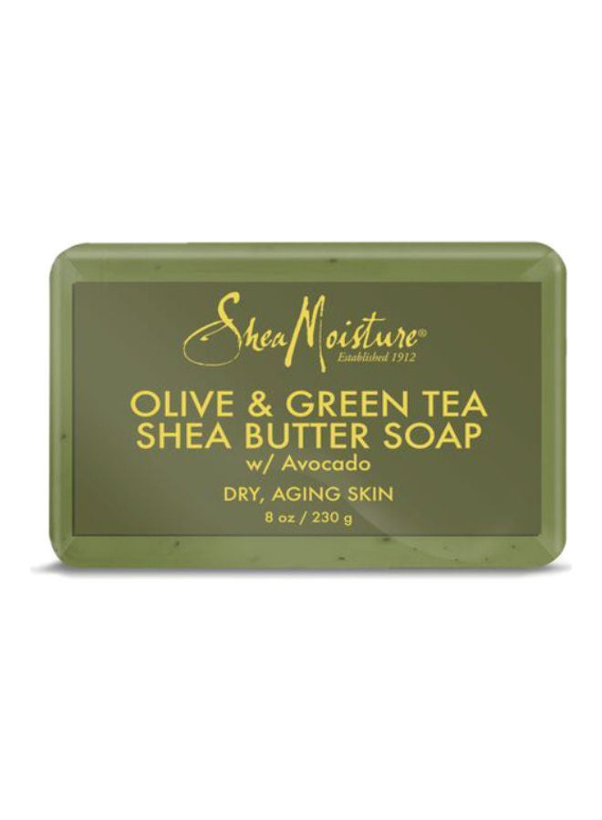 شيامويستر صابون زبدة الشيا بالزيتون والشاي الأخضر - Image 1