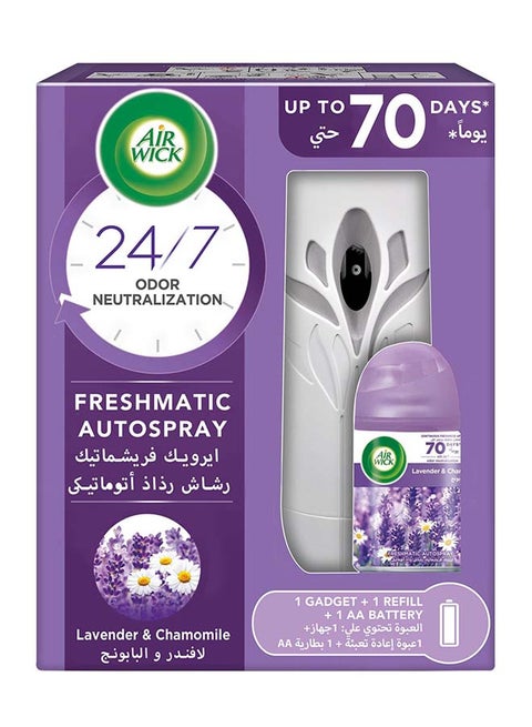 Freshmatic Auto Spray kit, Lavender And Camomile Lavender & Camomile 250ml