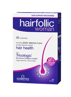 Hairfollic Woman 60 Tablets - v1686111222/N23473358A_1