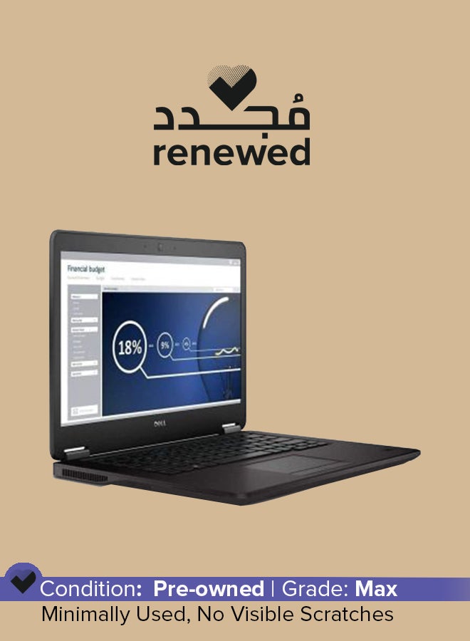 Renewed - Lattidue E7480 Laptop With 14-Inch Display,intel Core i5 Processor/6th Gen/16GB RAM/1TBGB SSD/Windows 10 pro English Black