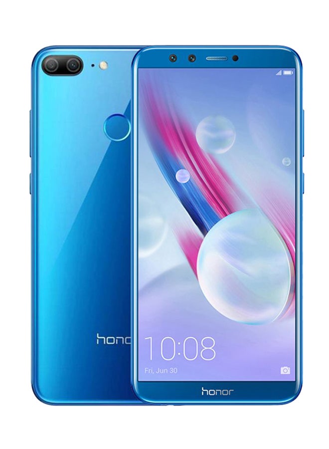 هونور هاتف 9 لايت ثنائي الشريحة لون أزرق ياقوتي مع ذاكرة رام سعة 3 جيجابايت وذاكرة داخلية سعة 64 جيجابايت ويدعم تقنية 4G LTE - Image 1