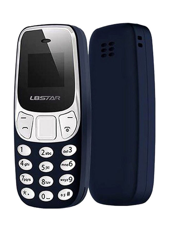 إل 8 ستار - هاتف BM10 صغير بشريحتين باللون الأزرق سعة 32 ميغابايت يدعم شبكة 2G - Image 1