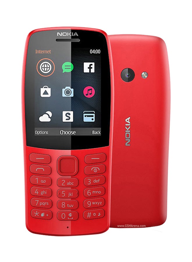 نوكيا - هاتف نوكيا 210 بلون أحمر - Image 1