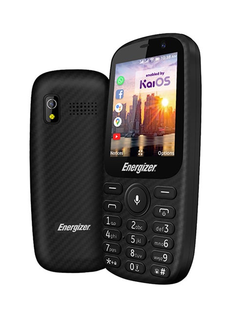 Energy D241S Dual SIM 512MB RAM 4G LTE KaiOS Feature Phone, Eng-AR Keypad, FM