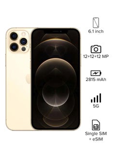 Apple iPhone 12 Pro With Facetime 128GB Gold 5G - Middle East Version  - Image 1