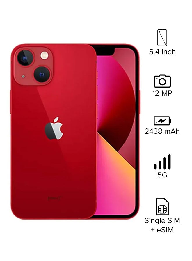 Apple iPhone 13 Mini 128GB (Product) Red 5G With Facetime - International Specs - Image 1