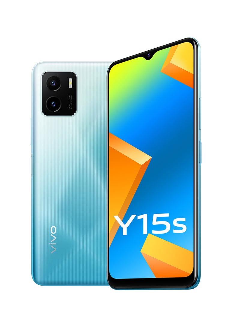 vivo - Y15s Dual SIM Wave Green 3GB RAM 32GB 4G LTE - Middle East Version - Image 1