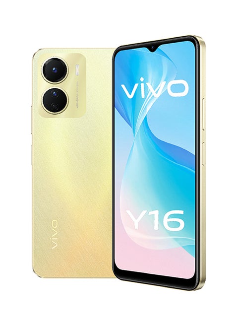 Y16 Dual SIM Drizzling Gold 4GB RAM 64GB 4G LTE