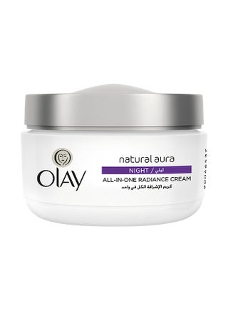 Natural Aura All-In-One Radiance Night Cream White 50grams - v1686200851/N11293852A_1