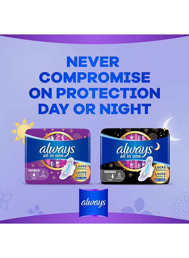 Always - Ultra Thin Diamond With Wings, 6 Pads - Image 1