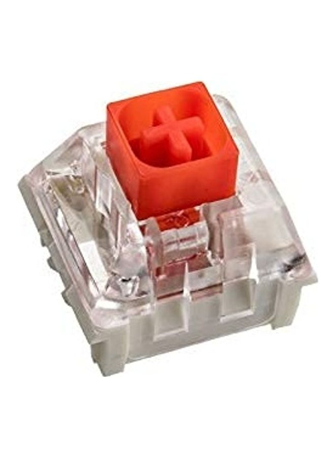 جلوريوس - مفاتيح سباق ألعاب الكمبيوتر الرائعة Kailh Box باللون الأحمر (120 مفتاحًا) - Image 1