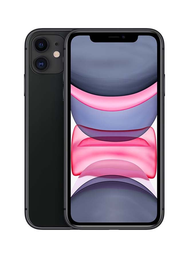 Apple - iPhone 11 Black 128GB 4G LTE (2020 - Slim Packing) - Middle East Version - Image 1