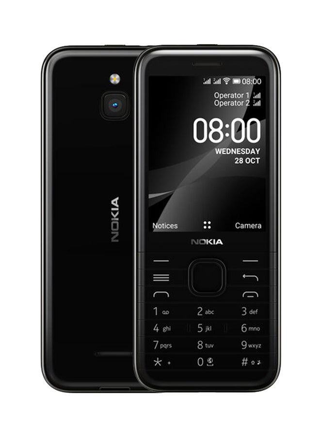 NOKIA - 8000 Dual SIM Black 512MB RAM 4GB 4G LTE - Image 1