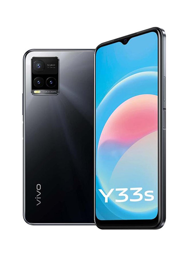 vivo - Y33s Dual SIM Mirror Black 6GB RAM 128GB 4G - International version - Image 1