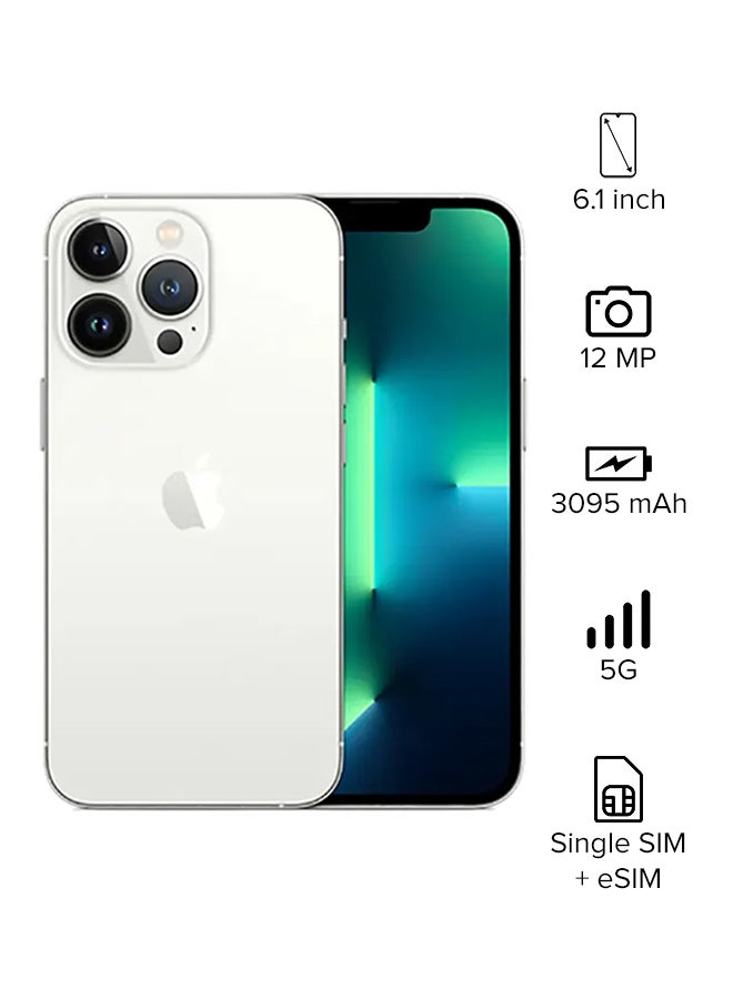 Apple iPhone 13 Pro 128GB Silver 5G With Facetime - International Specs - Image 1