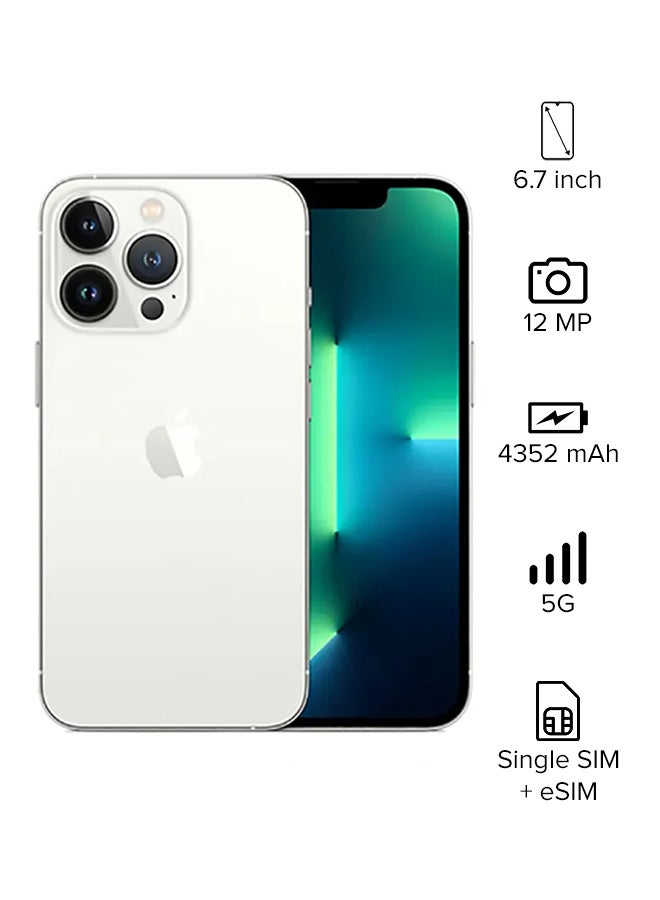 Apple - iPhone 13 Pro Max 256GB Silver 5G With Facetime - International Specs - Image 1