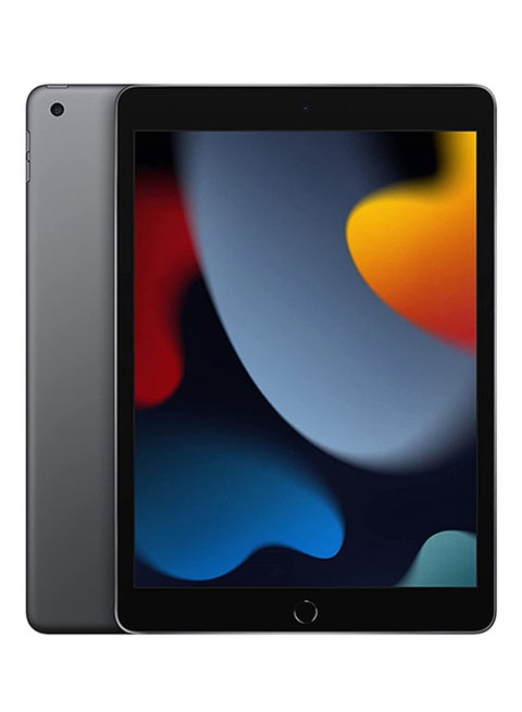 iPad 2021 (9th Generation) 10.2-Inch, 256GB, WiFi, 4G LTE, Space Gray With Facetime - International Version