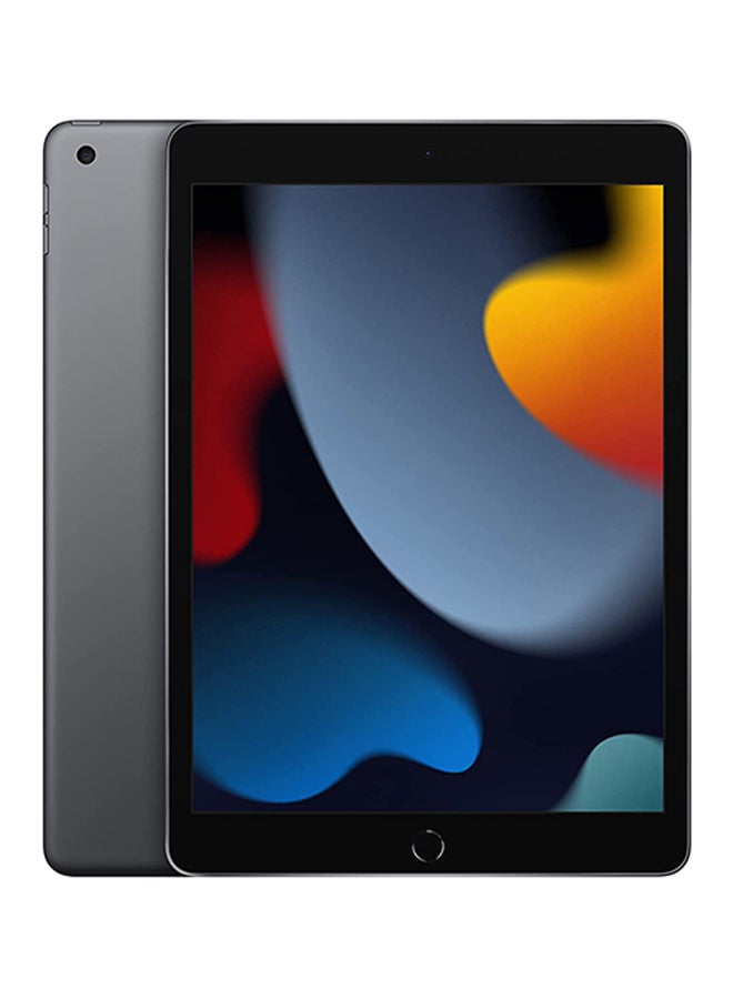 Apple - iPad 2021 (9th Generation) 10.2-Inch, 64GB, WiFi, 4G LTE, Space Gray With Facetime - International Version - Image 1