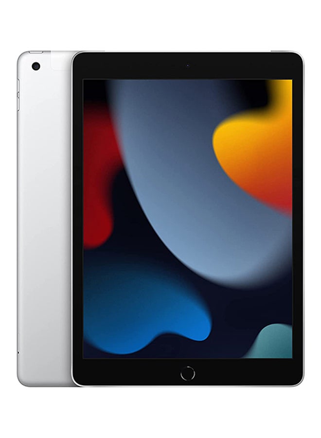 iPad 2021 (9th Generation) 10.2-Inch, 64GB, WiFi, Silver With Facetime - International Version - v1686205685/N50867720A_1