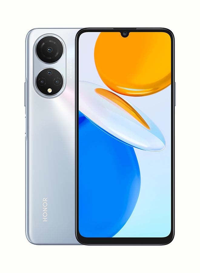 Honor - X7 Dual SIM Titanium Silver 4GB RAM 128GB 4G - Middle East Version - Image 1