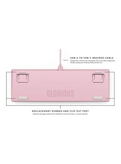 Pink-65%-English Keyboard