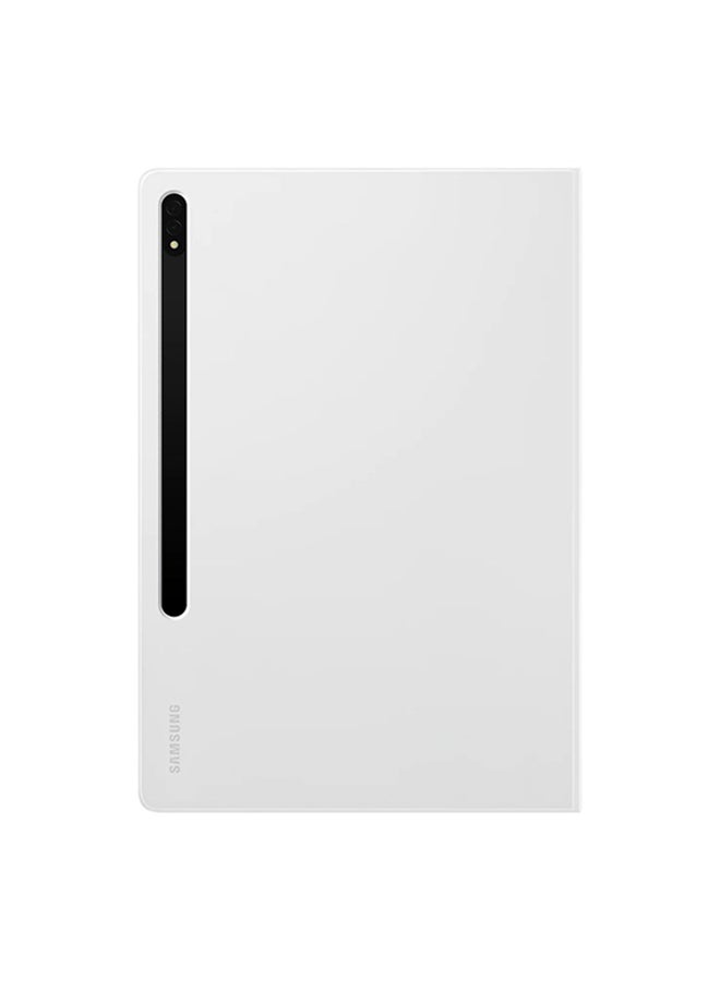 Samsung - Galaxy Tab S8 Plus Note View Cover white - Image 1