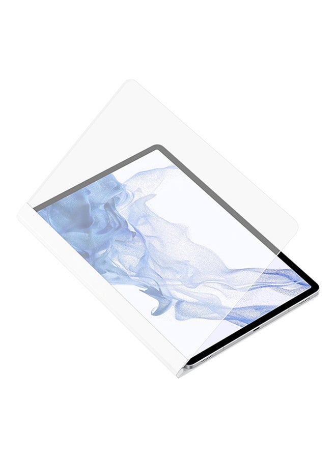 Samsung - Galaxy Tab S8 Plus Note View Cover white - Image 1