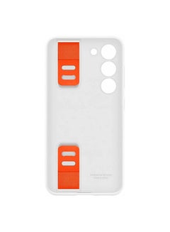 Samsung Galaxy S23 Plus Silicone Grip Case white  - Image 2