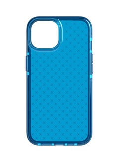 tech21 Evo Check iPhone 14 Plus Case Cover With 16 Feet Drop Protection Classic Blue  - Image 1