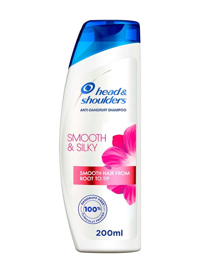 Head & Shoulders - Smooth And Silky Anti-Dandruff Shampoo 200ml - Image 1