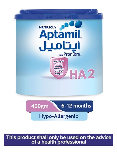HA 2+ Milk Powder, 6-12 Months 400grams