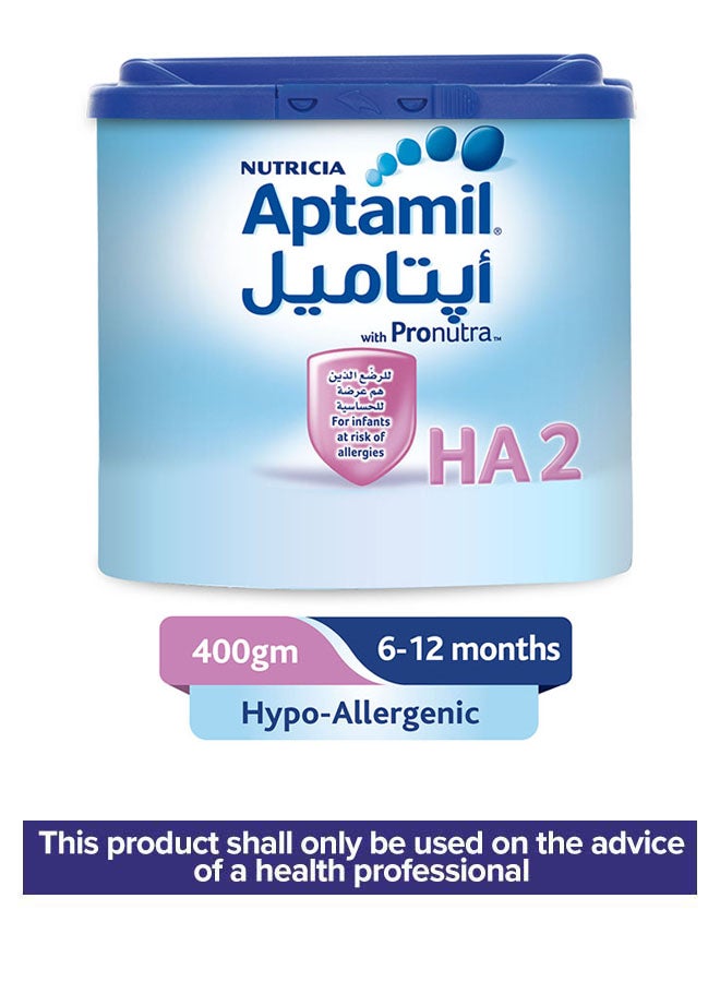 Aptamil - HA 2+ Milk Powder, 6-12 Months 400grams - Image 1