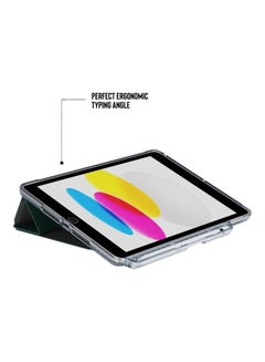 tech21 Evo Folio iPad 10.2 Inch Case Cover For iPad 9Th Generation 2021/iPad 8Th Gen 2020/iPad 7Th Gen 2019 With Pencil Holder Teal  - Image 4
