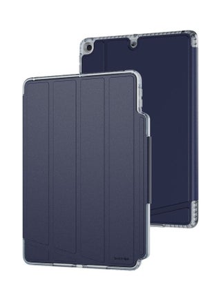Evo Folio iPad 10.2 Inch Case Cover For iPad 9Th Generation 2021/iPad 8Th Gen 2020/iPad 7Th Gen 2019 With Pencil Holder Blue - v1686224035/N53412052A_1