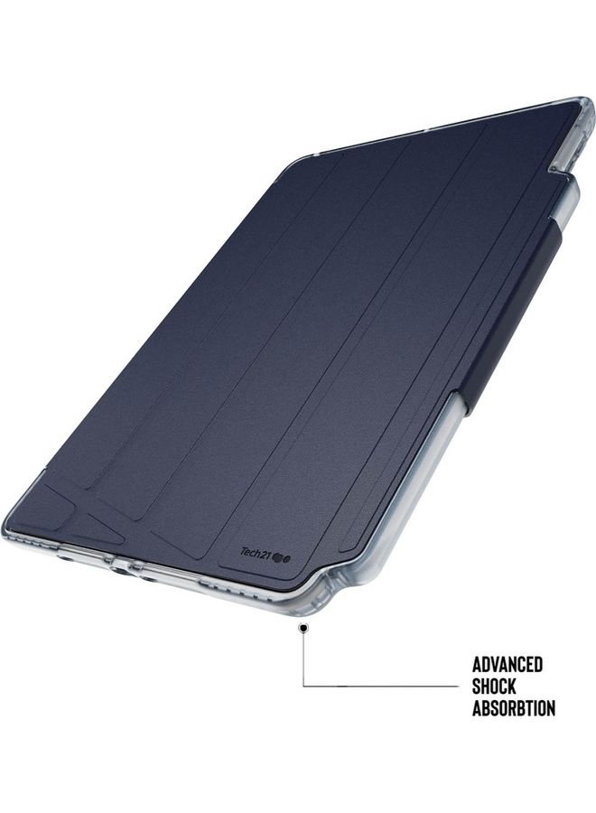 tech21 - Evo Folio iPad 10.2 Inch Case Cover For iPad 9Th Generation 2021/iPad 8Th Gen 2020/iPad 7Th Gen 2019 With Pencil Holder Blue - Image 1