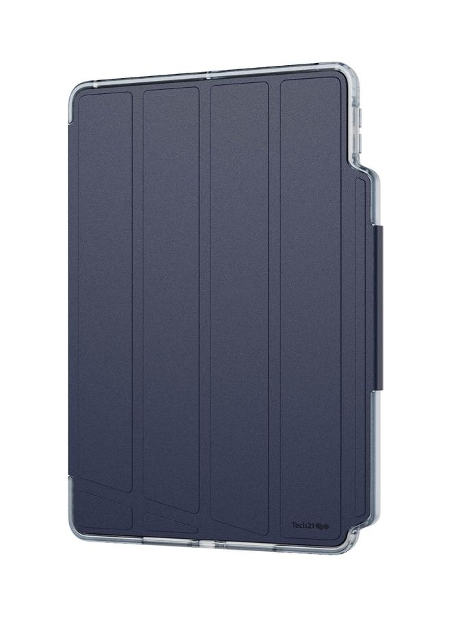 tech21 - Evo Folio iPad 10.2 Inch Case Cover For iPad 9Th Generation 2021/iPad 8Th Gen 2020/iPad 7Th Gen 2019 With Pencil Holder Blue - Image 1