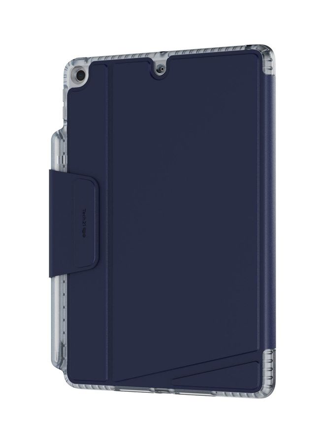 tech21 - Evo Folio iPad 10.2 Inch Case Cover For iPad 9Th Generation 2021/iPad 8Th Gen 2020/iPad 7Th Gen 2019 With Pencil Holder Blue - Image 1