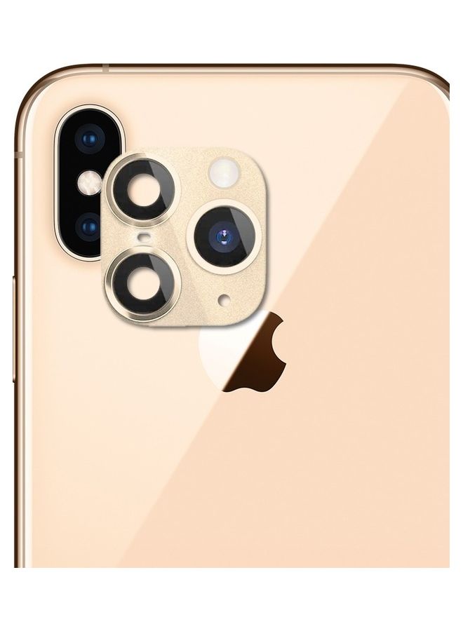 MARGOUN Duplicate Protective Lens Change iPhone X XS to 11 Pro 11 Pro Max Gold - Image 3
