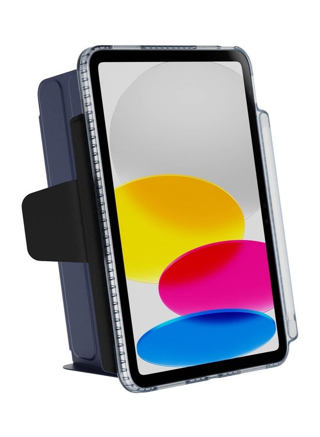 tech21 - Evo Folio iPad 10Th Generation Case Cover 10.9 Inch 2022 With Apple Pencil Holder Blue - Image 1