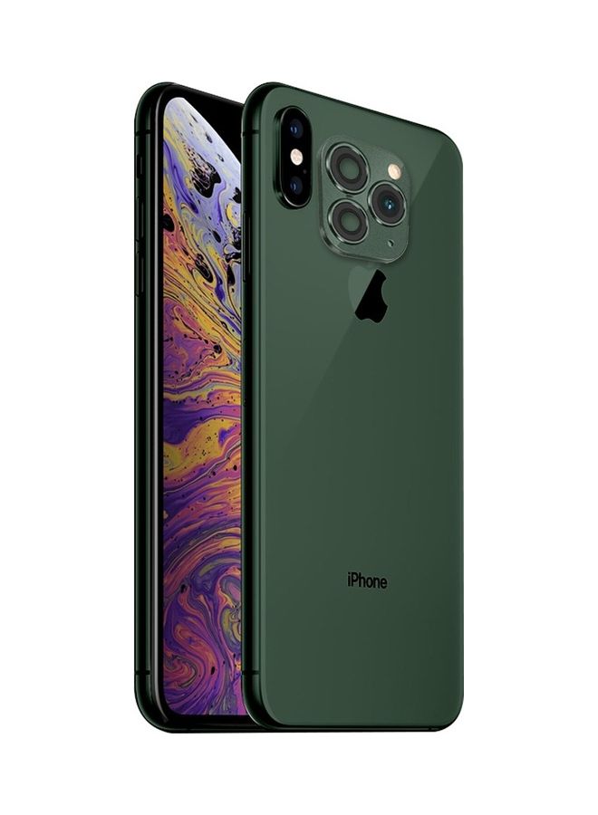 Duplicate Protective Lens Change iPhone X XS to 11 Pro 11 Pro Max Green