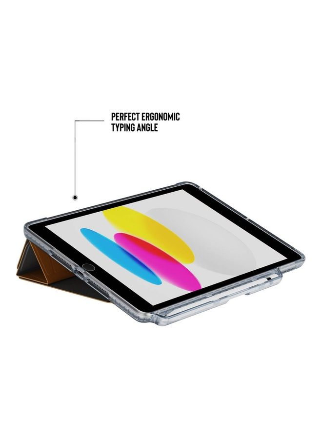 tech21 Evo Folio iPad 10.2 Inch Case Cover For iPad 9Th Generation 2021/iPad 8Th Gen 2020/iPad 7Th Gen 2019 With Pencil Holder Tan  - Image 4