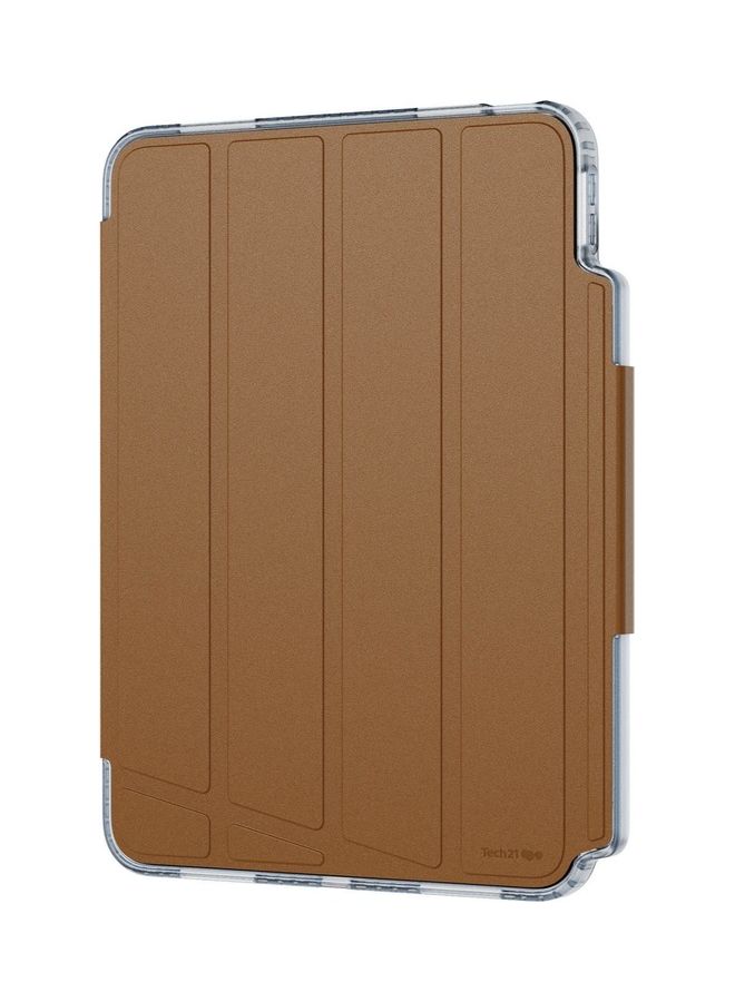 Evo Folio iPad 10Th Generation Case Cover 10.9 Inch 2022 With Apple Pencil Holder Tan