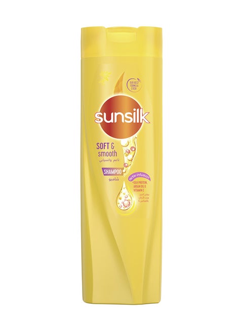 Shampoo For Soft And Smooth Hair With Silk Protein Argan Oil And Vitamin C 400ml