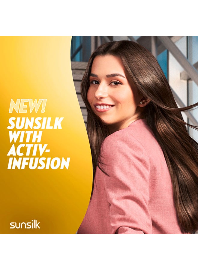 Sunsilk Shampoo For Soft And Smooth Hair With Silk Protein Argan Oil And Vitamin C 400ml  - Image 5