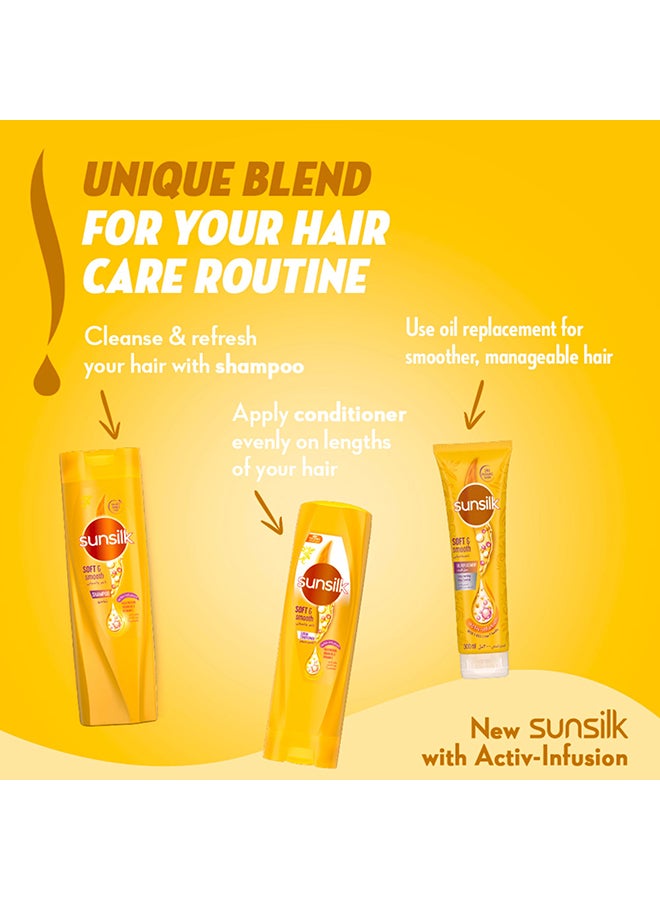 Shampoo For Soft And Smooth Hair With Silk Protein Argan Oil And Vitamin C 400ml